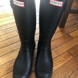 New Hunter Rain Boots SZ8